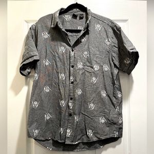 Star Wars Darth Vader Button Down Shirt